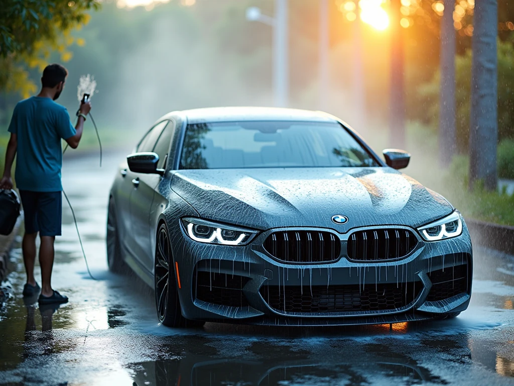 Eco-friendly car washing